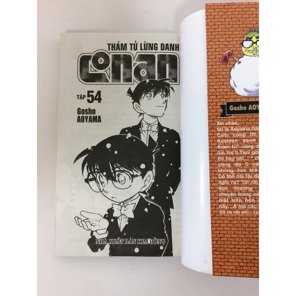 Sách - Thám tử lừng danh Conan - Tập 54