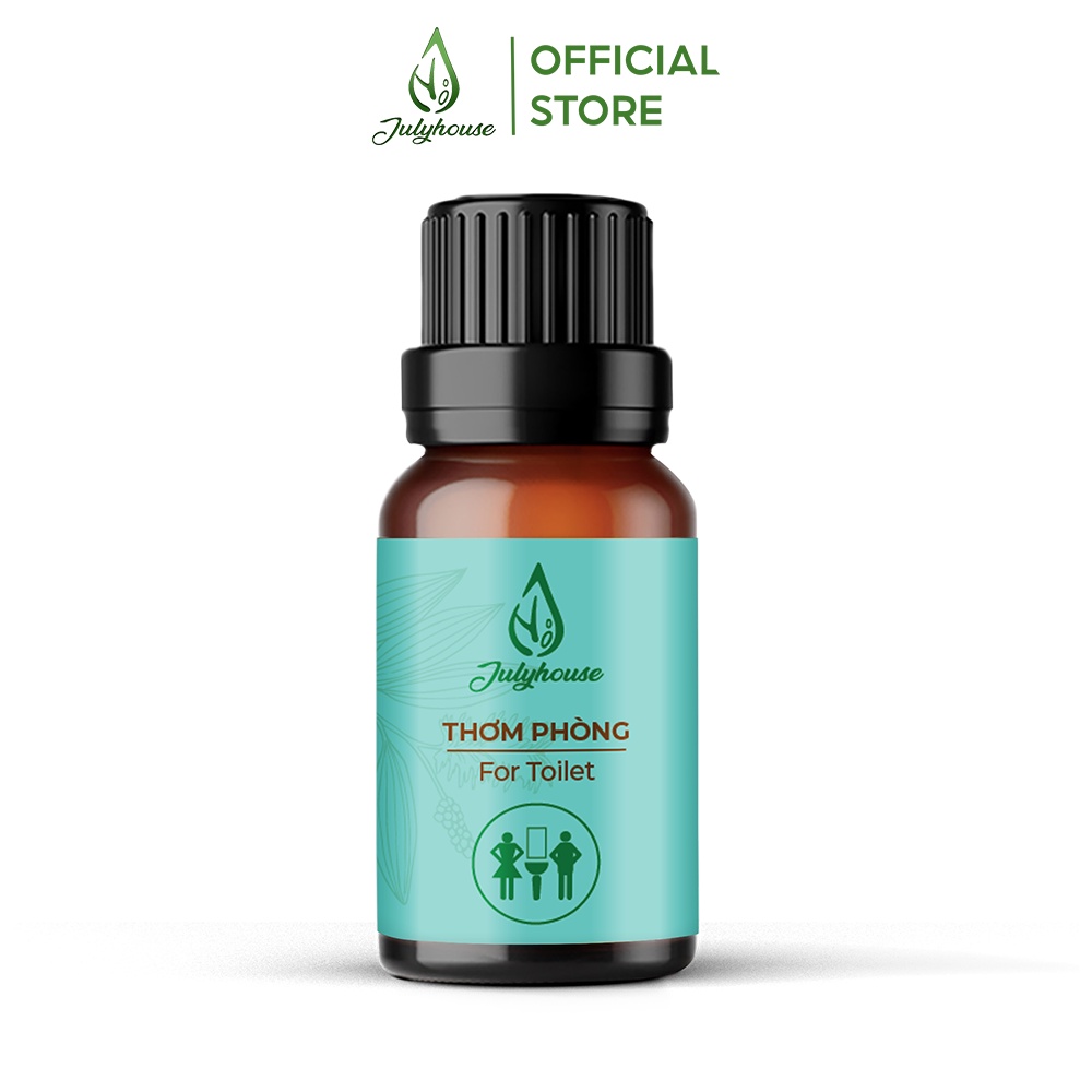 Tinh dầu thơm phòng Nhà vệ sinh 10ml JULYHOUSE kết hợp tinh dầu Quế Lá, tinh dầu Đinh Hương, tinh dầu Đại Hồi