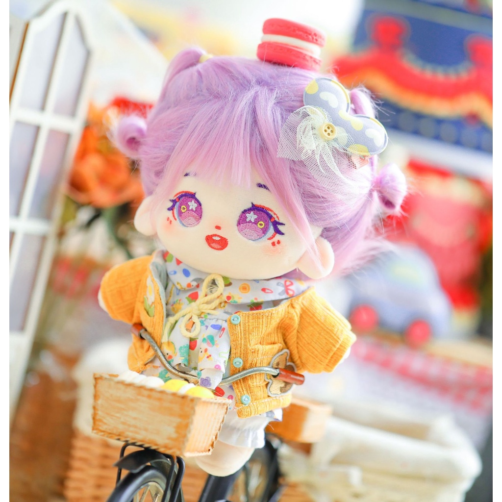 Búp bê không thuộc tính tóc tơ Nấc Cụt 20cm