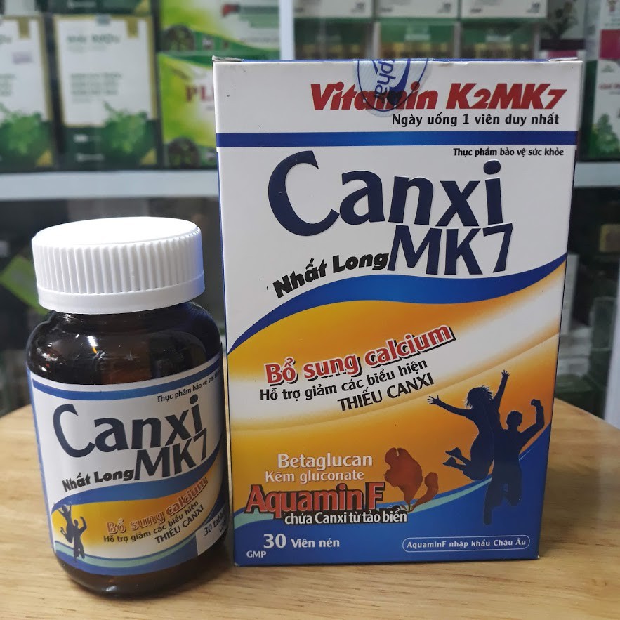 Canxi MK7 Nhất Long - Bổ Sung Calcium
