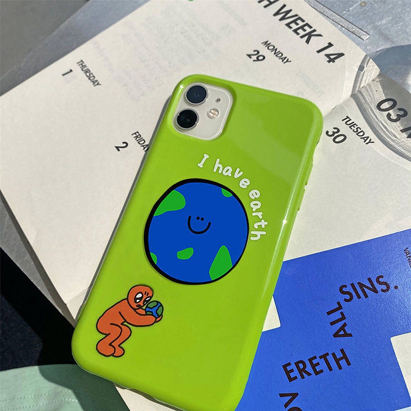 Spoof Fart Couple for Iphone12promax Apple 14 Phone Case 11 Cartoon XR Female 8P All Inclusive 13 Dzny