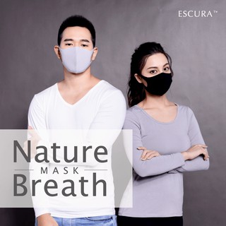 KHẨU TRANG ESCURA 2.5PM CAO CẤP NHẬP KHẨU  (sản phẩm có kèm 2 tấm lọc bên trong)