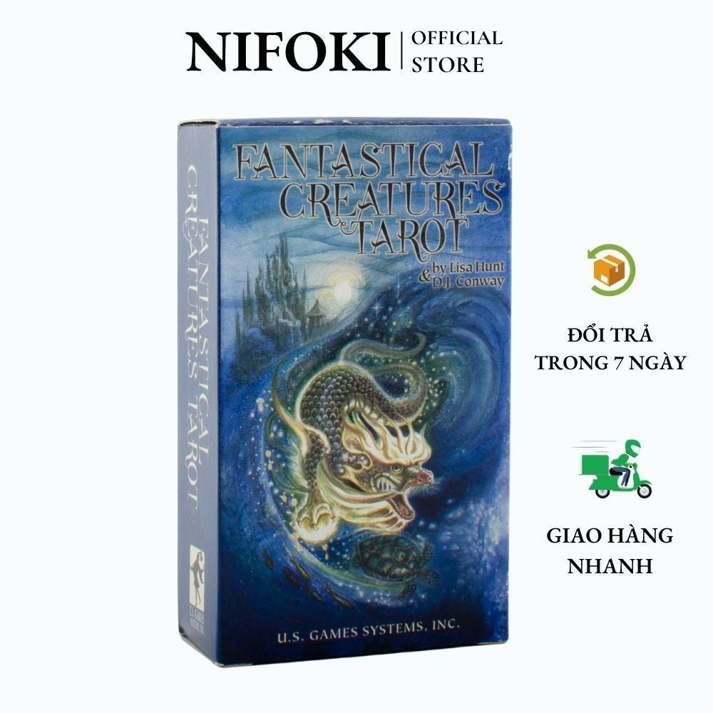 Bộ Bài Fantastical Creatures Tarot Nifoki [Size Gốc] E1
