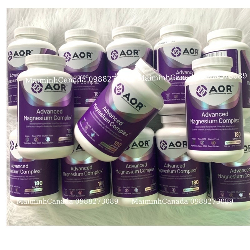 Viên uống AOR Advanced Magnesium Complex 90 viên; 180 viên