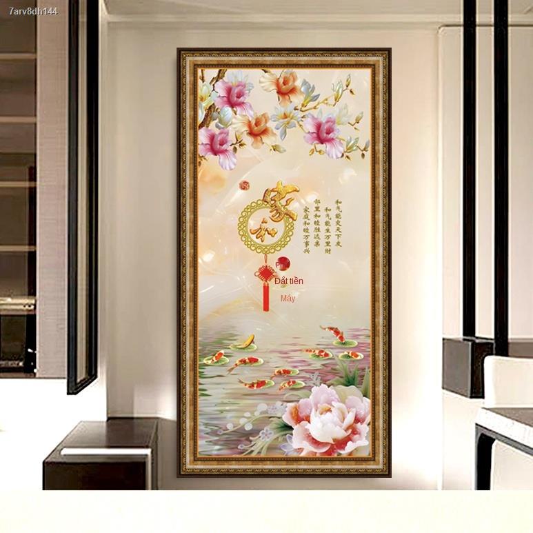 Khung ảnh lối vào  Dán hành lang Tranh tường phong cảnh cách Châu Âu Dòng nước chảy kiế