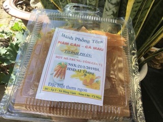 Phồng tôm cà mau 500gr