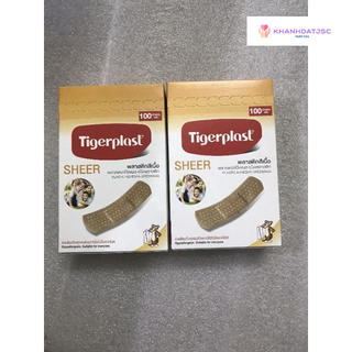 Băng cá nhân màu da Tigerplast Sheer