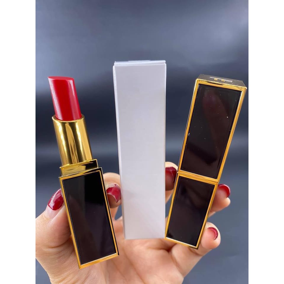 Tom Ford Lip Color Satin Matte Màu 28 Shanghai Lily Tester Hộp trắng Fullsize