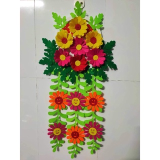 Lẵng hoa vải nỉ