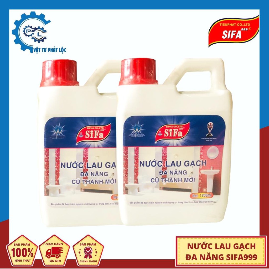 Nước lau gạch đa năng cao cấp Sifa 1200ml