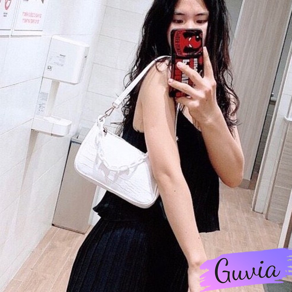 [Mã WAMT2405 giảm 10K đơn 0K] Túi kẹp nách da vân cá sấu GT02 túi đeo chéo sang trọng | BigBuy360 - bigbuy360.vn