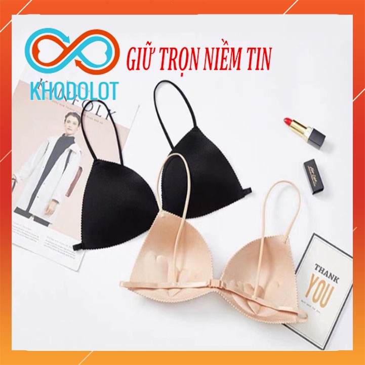 Bra Nữ Dây Mảnh Su Đúc Cài Sau Áo Ngực Mút mỏng Không Gọng Sexy KHODOLOT