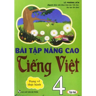 Sách - Bài Tập Nâng Cao Tiếng Việt Lớp 4 Tập 2 - Dạng Vở Thực Hành