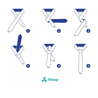 Cà Vạt Đỏ 7cm FITTOP CAVAT-193