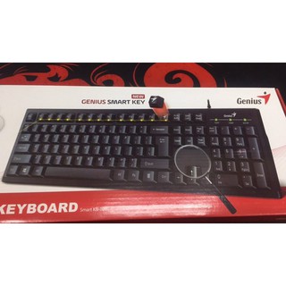 PHÍM GENIUS KB101 (CHÍNH HÃNG) - keyboard máy tính (usb)