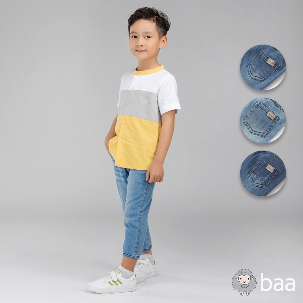 Quần jeans dài BAA BABY cho bé trai từ 1 - 7 tuổi - BT-QU17D