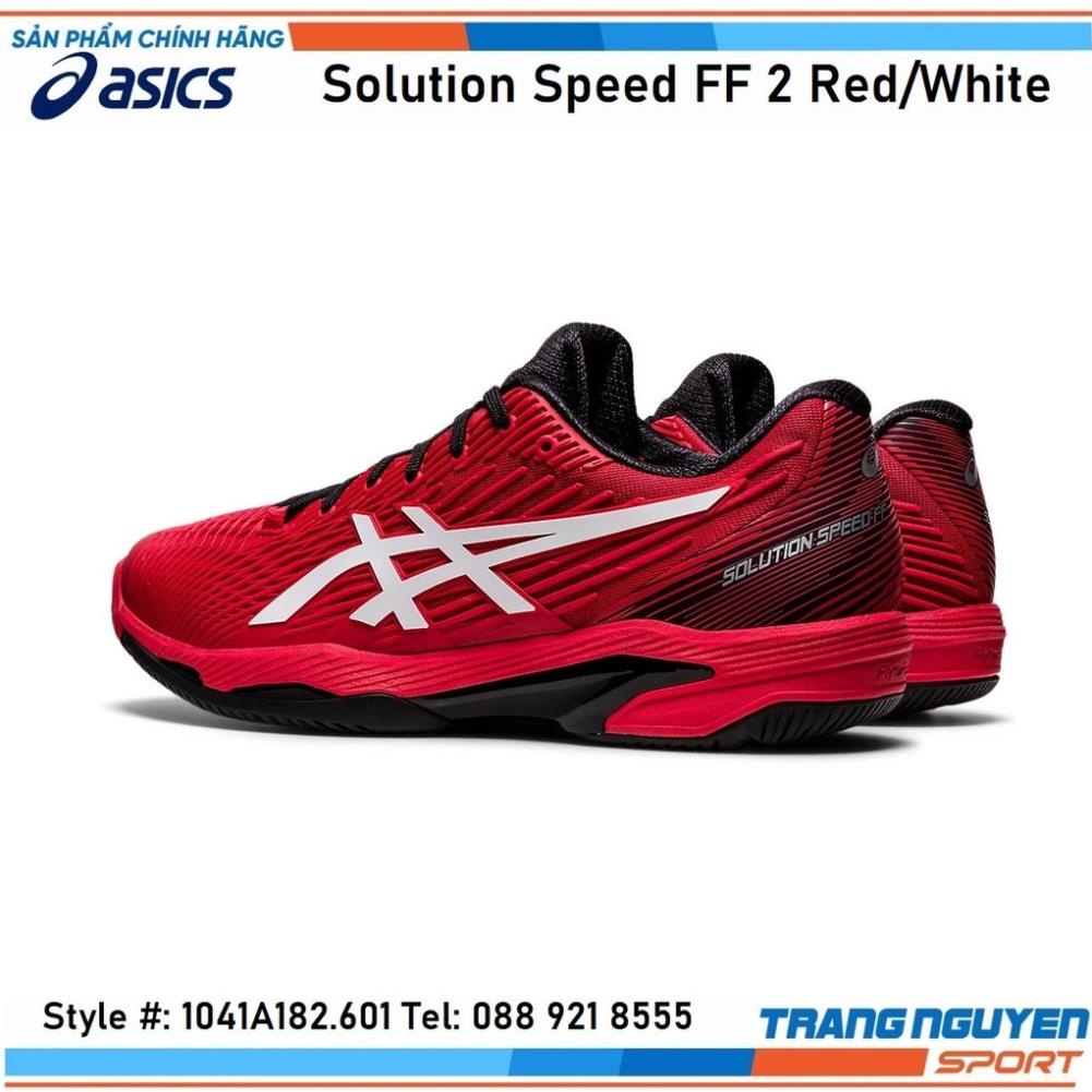 Giày Tennis Asics Solution Speed FF 2 Red/White 1041A182.601 Năm 2022 🛍️ ..