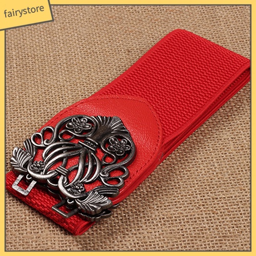 Thắt Lưng Nữ Khoá Hoa Phong Cách Retro