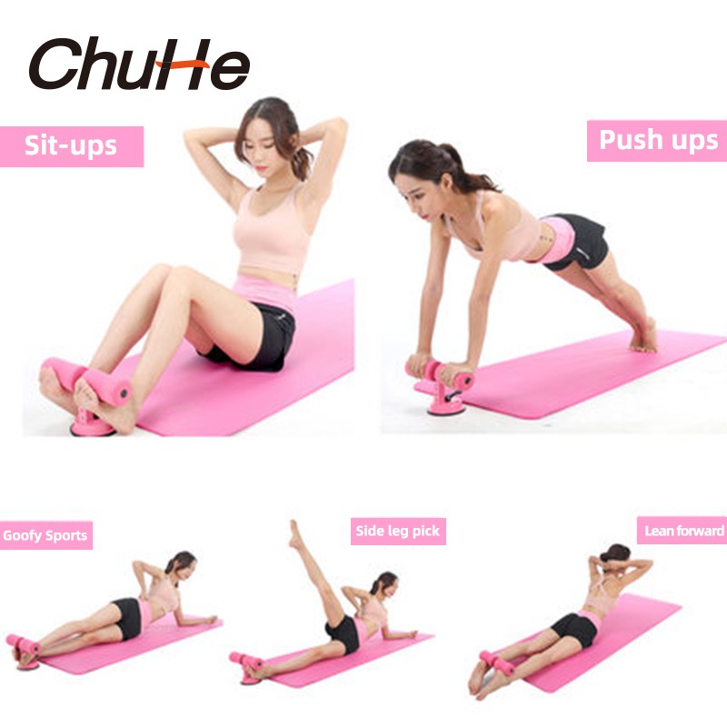 CHUHE Trang chủ Thiết bị thể dục Mới Loại đĩa hút ngồi Sit-up Hỗ trợ tập thể hình cuộn bụng Lười chân Bụng Outtobe Aid Thanh chữ Hút bụng Huấn luyện viên bụng Thiết bị thanh đa chức năng Lười biếng