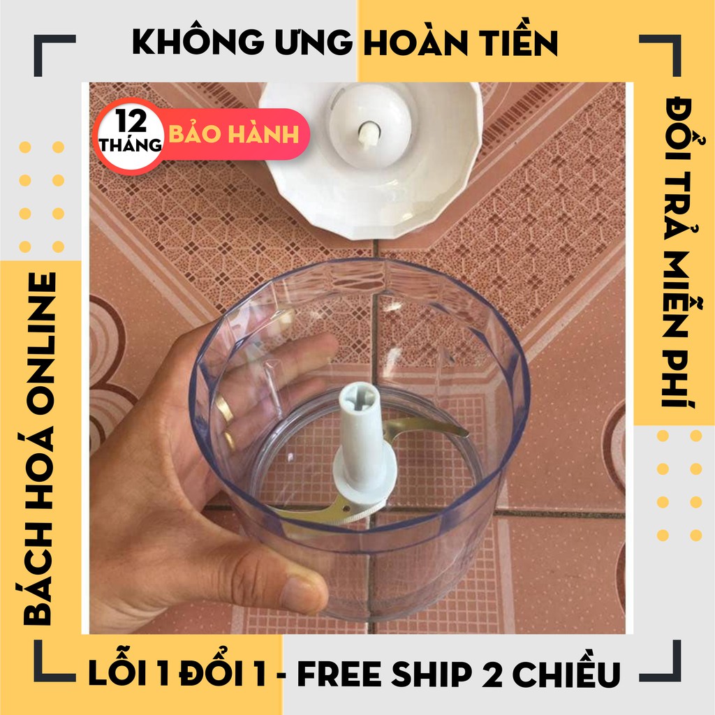 Máy xay cầm tay Sokany đa năng, máy xay thịt, cá, hoa quả, đánh trứng, đánh bột HB230A