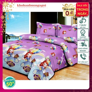 Xả kho Bộ Chăn Phao Ga Gối Tặng Vỏ Gối Ôm set 5 món HƯƠU XANH