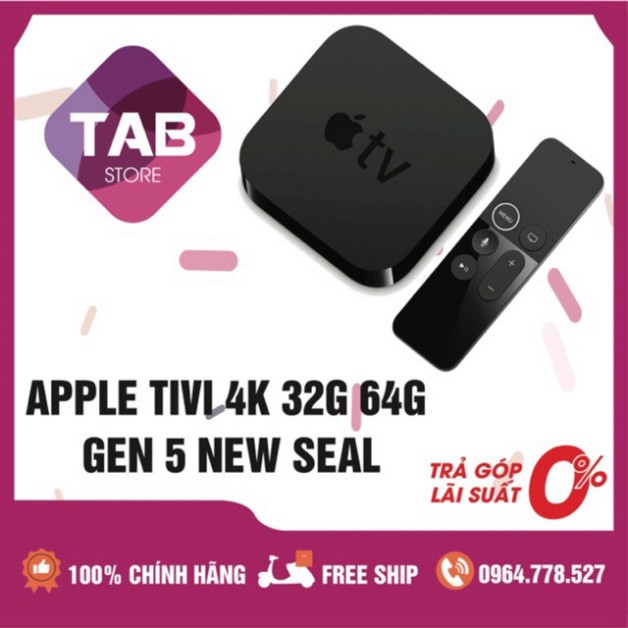 KATIE19 Apple Tivi 4K Gen 5 (Thế Hệ 5) - New 100% Nguyên Seal