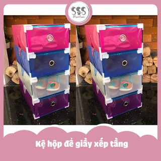 Kệ hộp để giầy xếp tầng