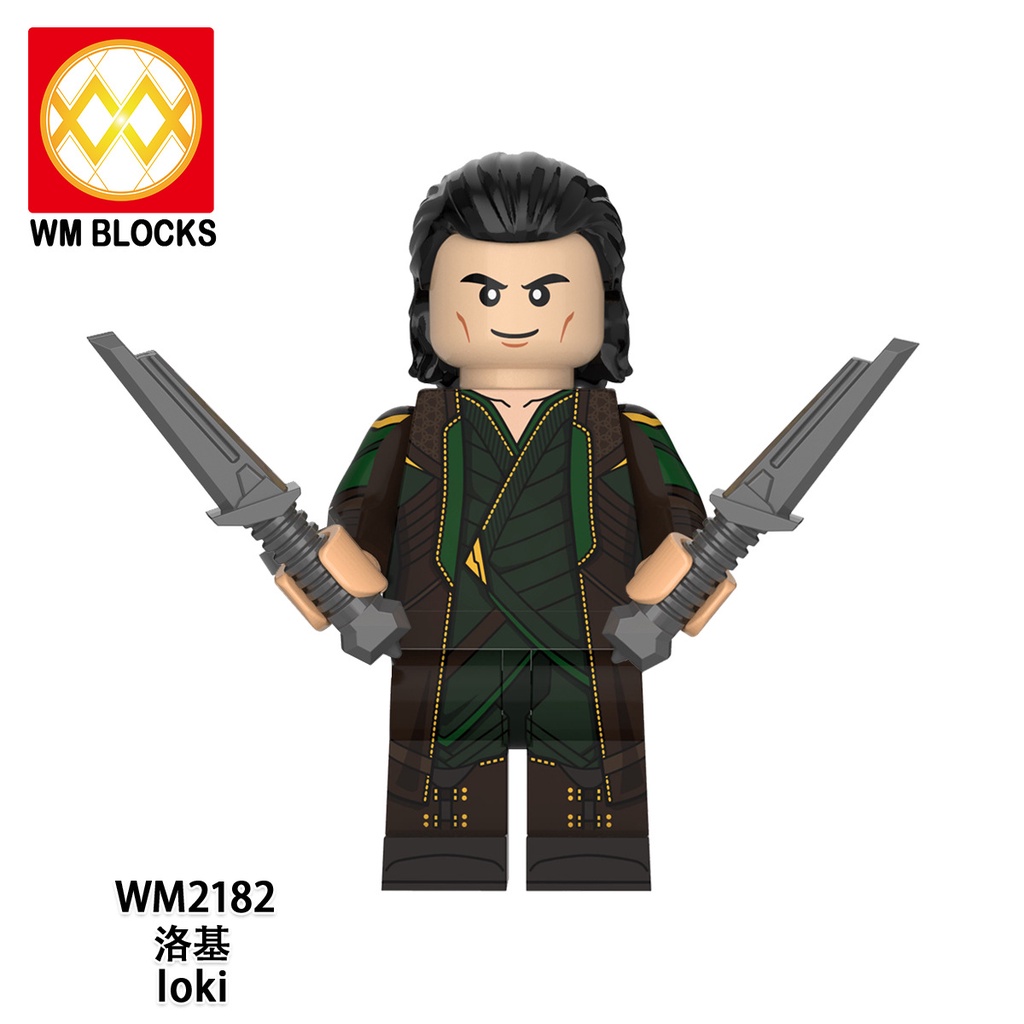 Minifigures Marvel DC Mẫu Nhân Vật Siêu Anh Hùng Loki Mẫu Siêu Đẹp WM6118