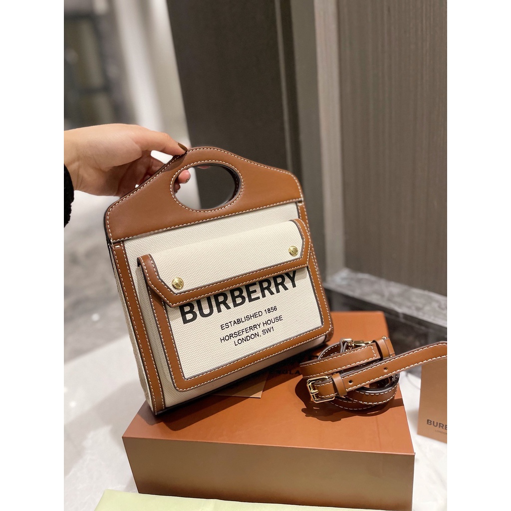 Túi Đeo Chéo Burberry Thời Trang Sang Trọng Cho Nam Nữ