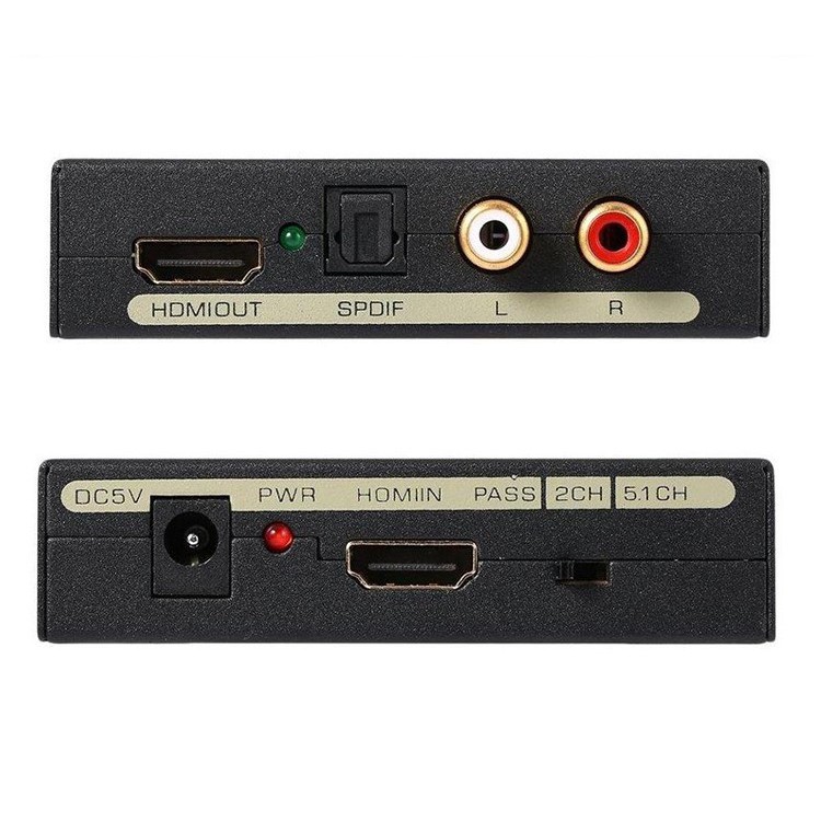 Bộ Chia Âm Thanh / video hdmi Sang hdmi + audio