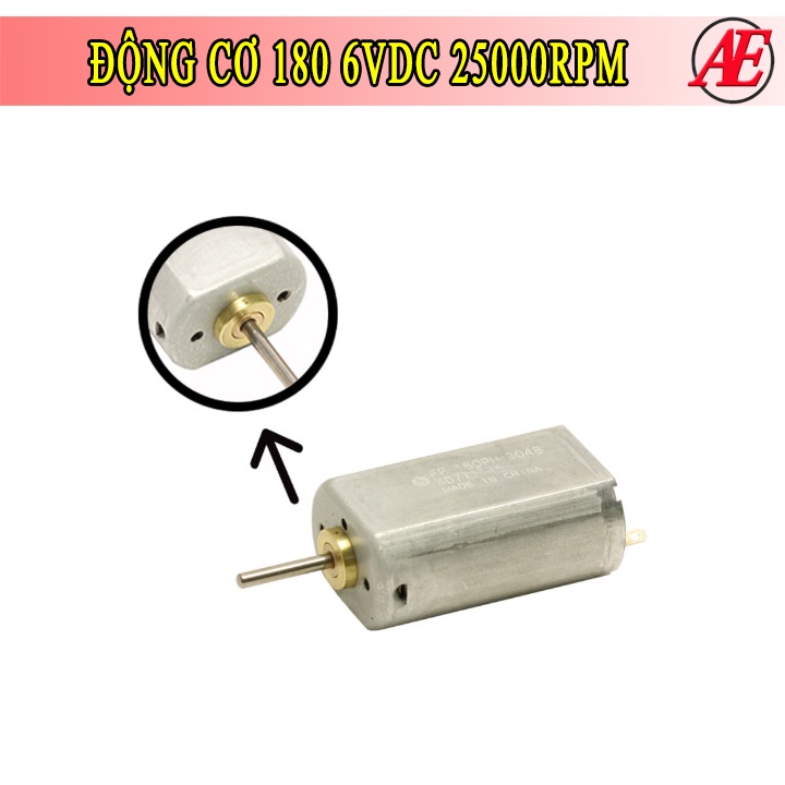 Động Cơ 180 6VDC 25000RPM