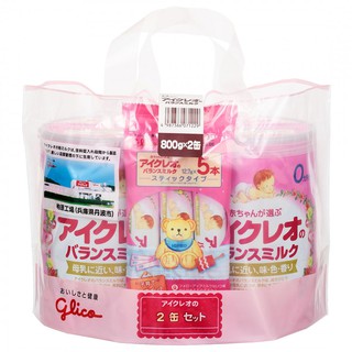 Combo 2 hộp sữa glico 0 800g