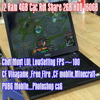 Laptop cũ giá rẻ sập sàn 4gb ram chơi lol , cf vinagame,pubg,free fire mobile...