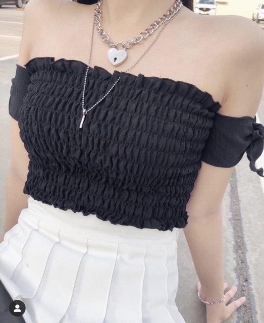 [ẢNH THẬT+VIDEO] ÁO CROPTOP ỐNG CỘT TAY