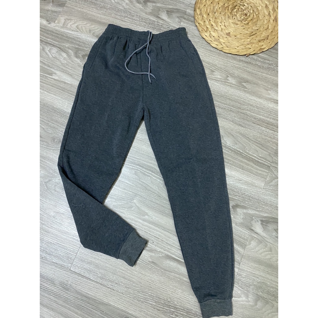 Quần nỉ nam mặc nhà ống bo và ống suông Beostore94 , chất nỉ bông dày dặn không xù lông, không phai màu QNT 01