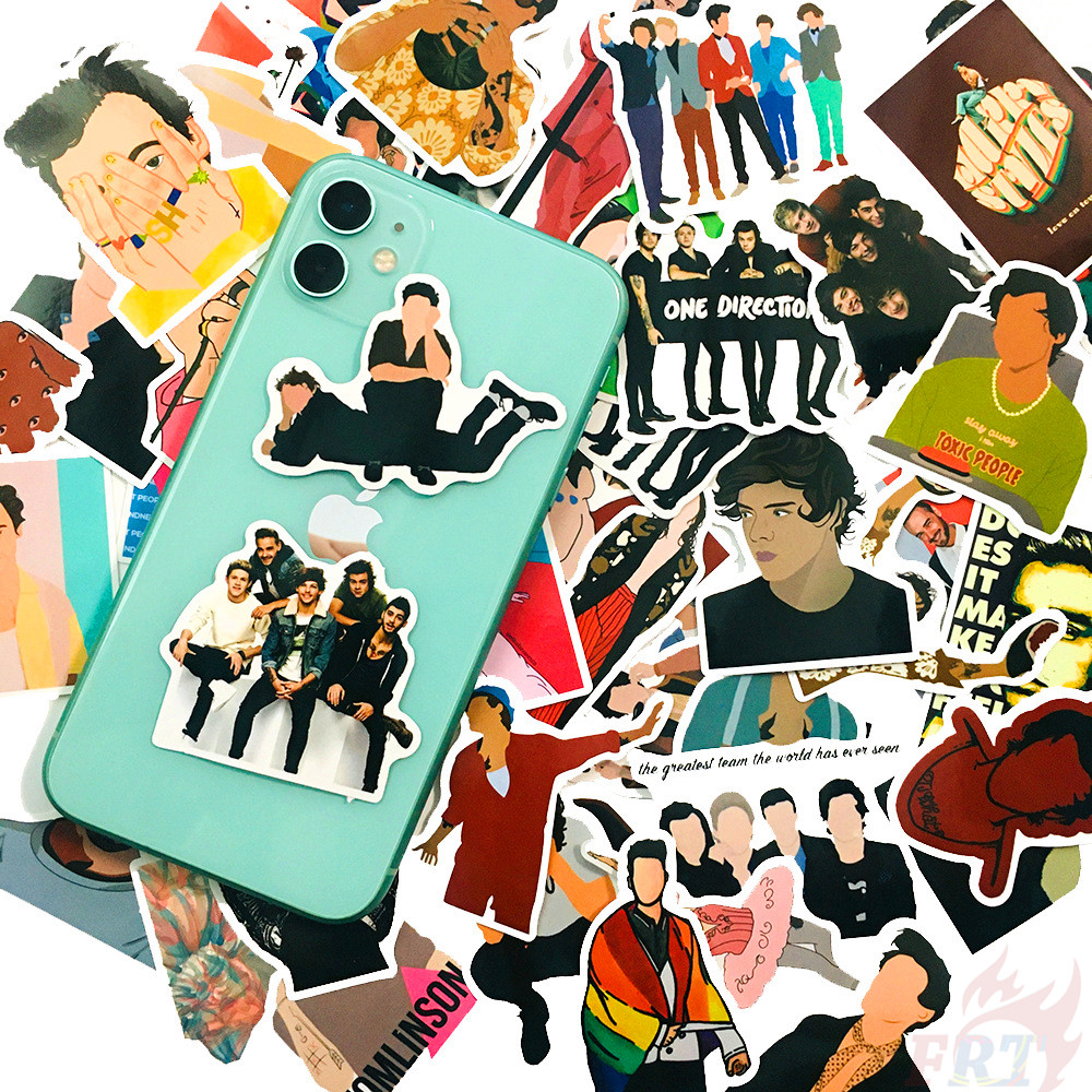 ❉ One Direction 1D - Series 03 Pop Music Band Stickers ❉ 50Pcs/Set Louis Tomlinson Harry Edward Styles Liam Payne Niall James Horan DIY Fashion Decals Doodle Stickers