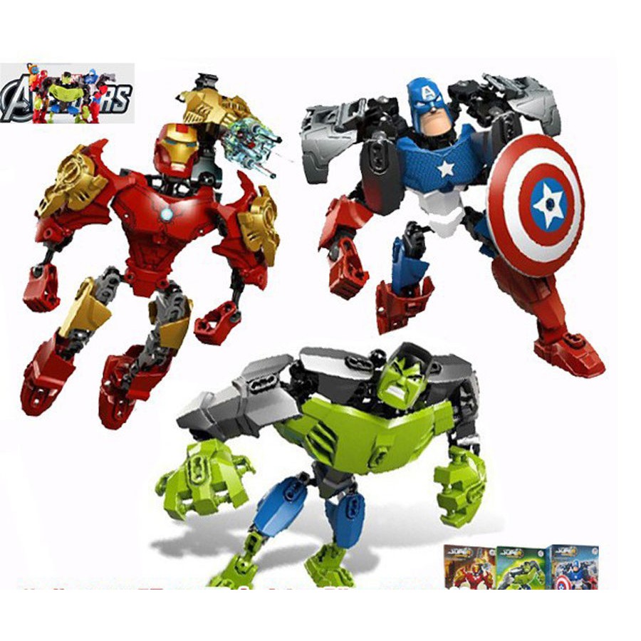 Lắp ráp decool Biệt đội siêu anh hùng The Avengers