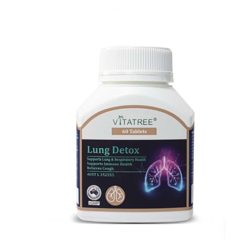 Viên thải độc phổi Vitatree Deep Lung 60 viên