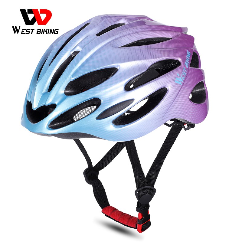 WEST BIKING Ultralight Bicycle Helmet Adjustable MTB Road Cycling Sport