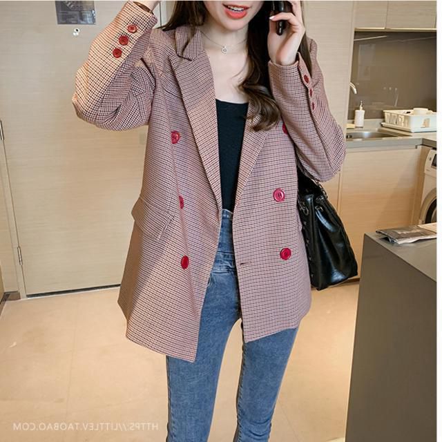 (Hàng Đẹp)Ảnh thật 4 hình cuối-HC026-BLZ.Áo blazer thu đông Hàn Quốc | BigBuy360 - bigbuy360.vn