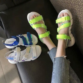 (Order) Dép sandal hologram Ulzzang