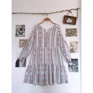 Váy thổ cẩm babydoll siêu xinh