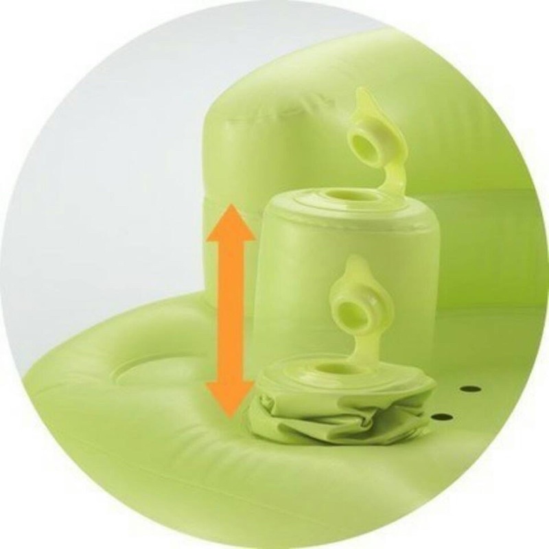 Ghế hơi tập ngồi cho bé, có lỗ thông khí tạo sự dễ chịu cho bé