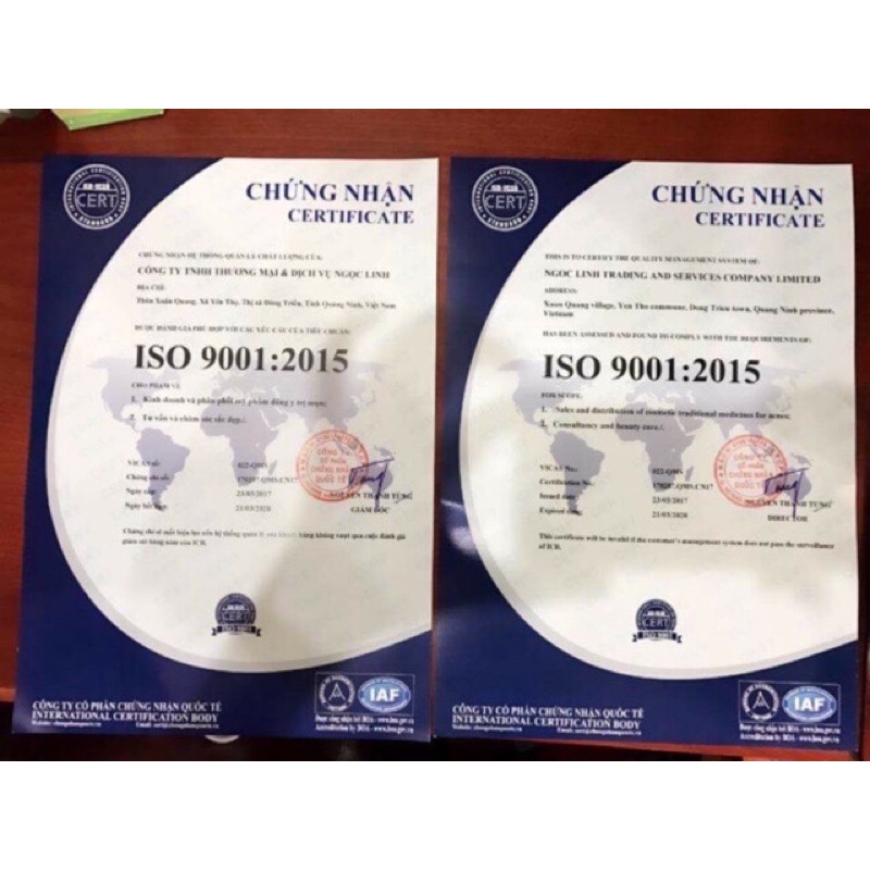 Combo Ngọc Sâm chưa pha