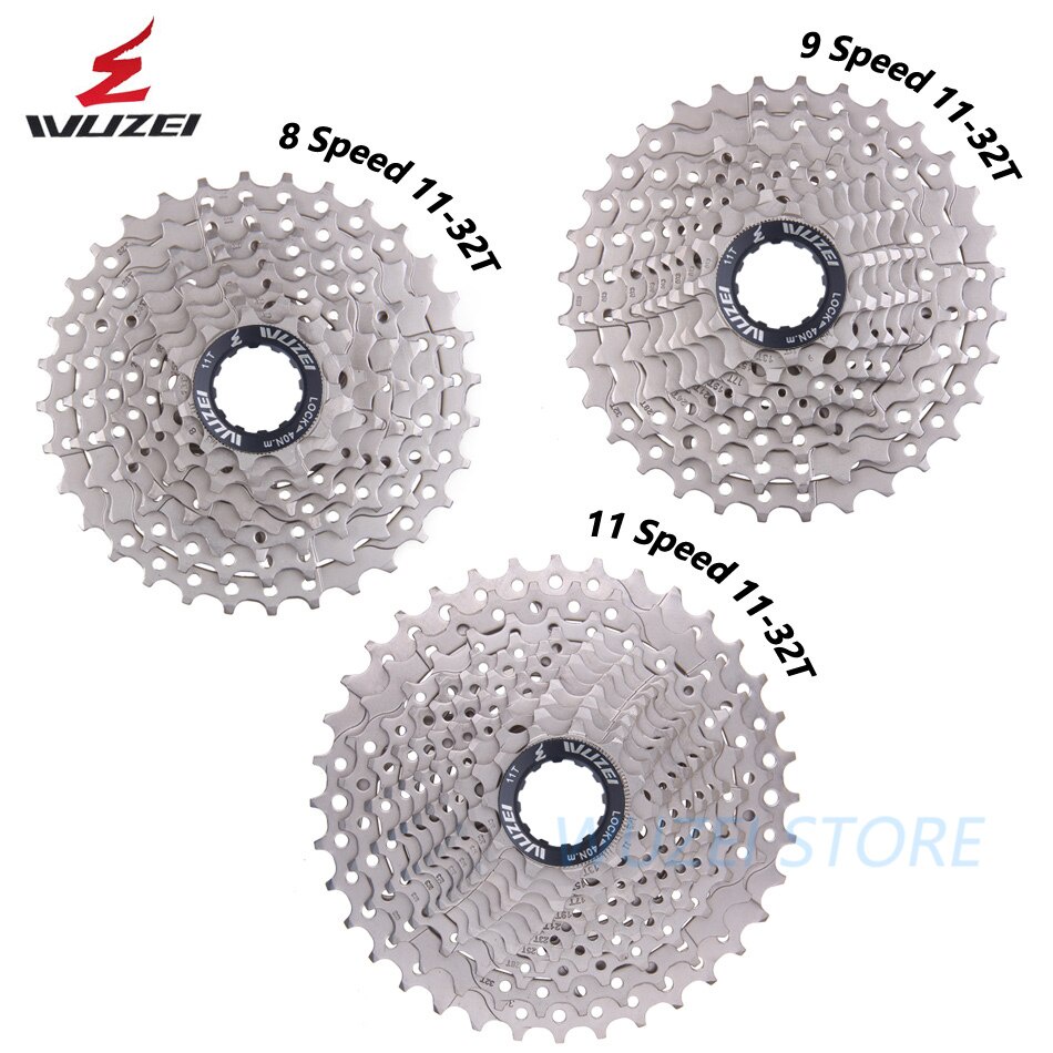 Líp xe đạp leo núi WALGUN 8/9/10/11/12S 23/25/28/30/32/34/36T bằng thép không gỉ