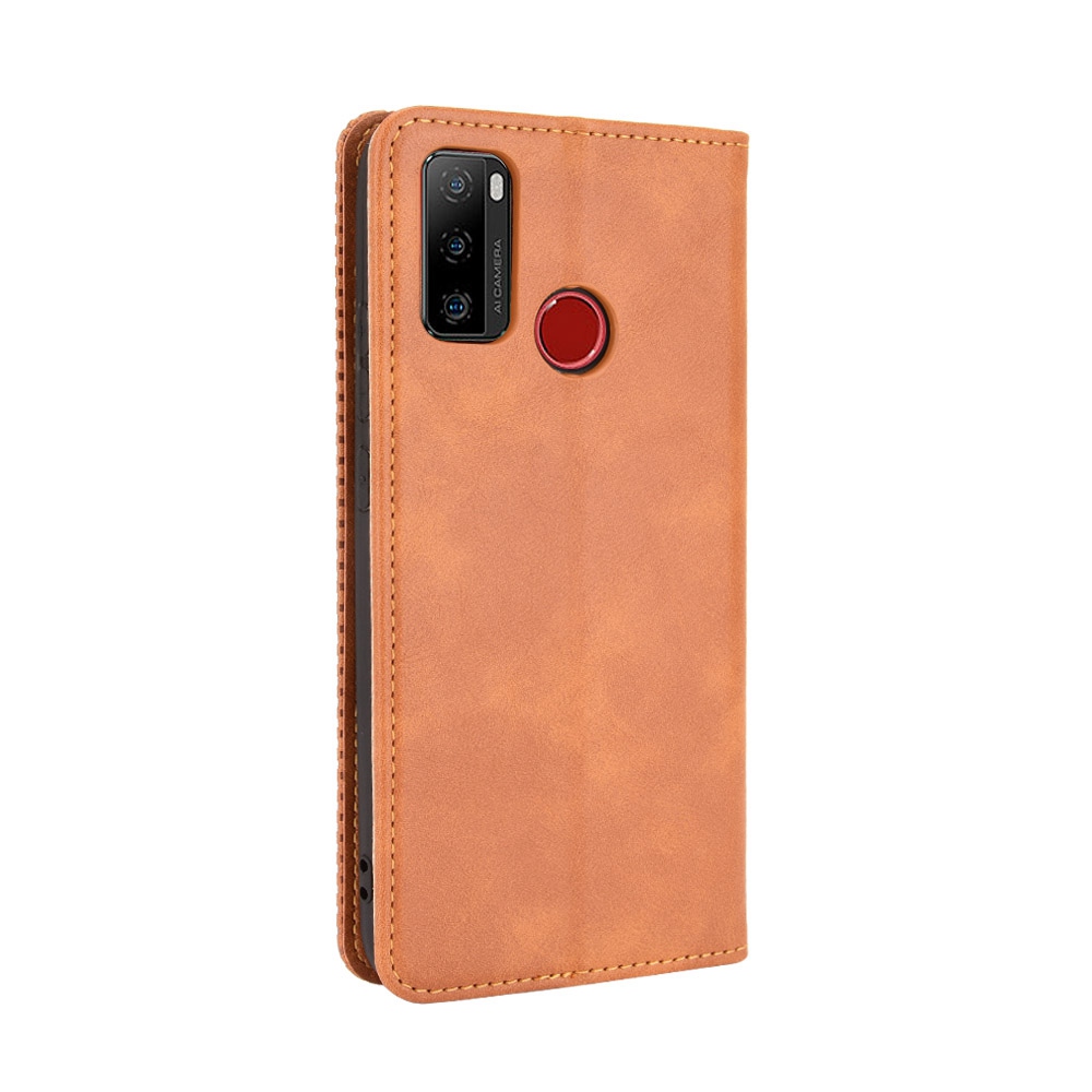 Casing Ulefone Note 10 Flip Cover Magnetic Business Wallet Case PU Leather Cases Card Holder Stand