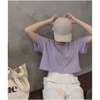 Áo Croptop CỔ TIM TRƠN 01 Nữ