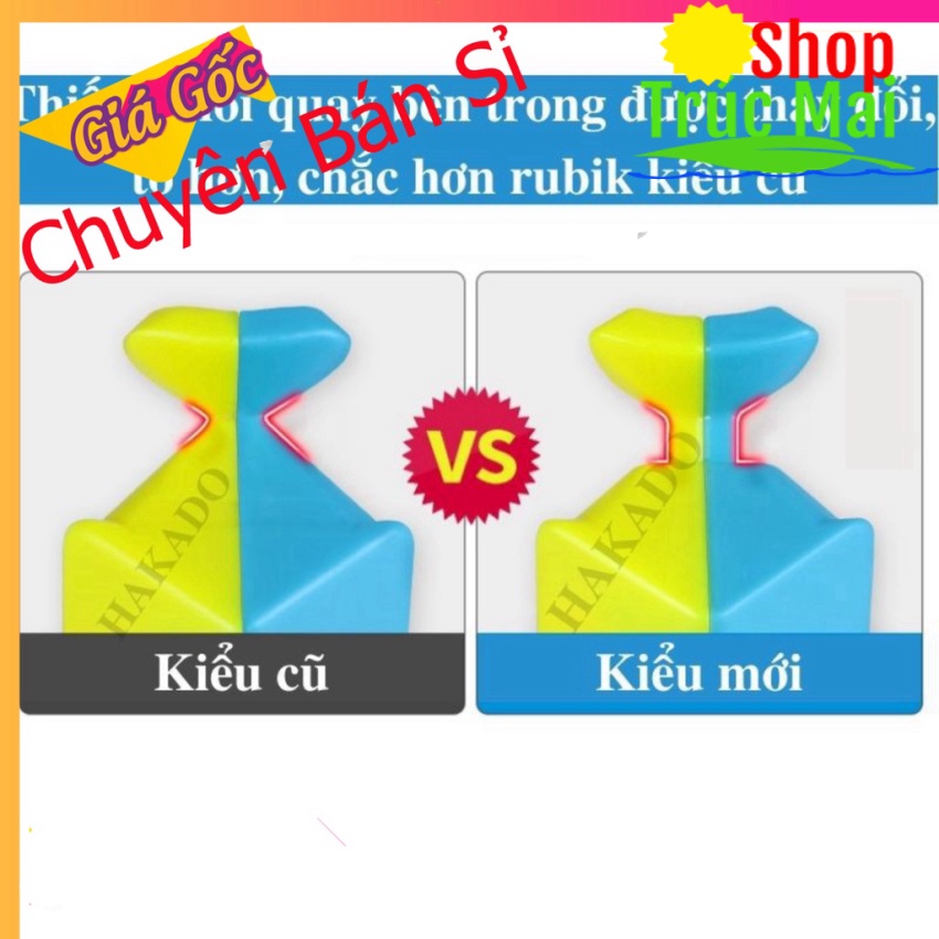 Rubik 3x3 - Đồ chơi phát triển trí tuệ cho bé 3000