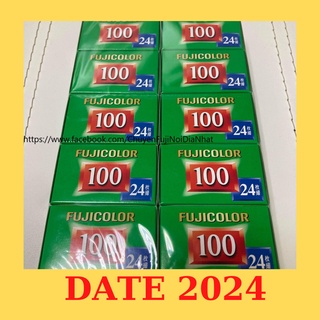 Fuji 100 Nội Địa ĐỎ Film Chụp Ảnh 24 kiểu [DATE 2024]