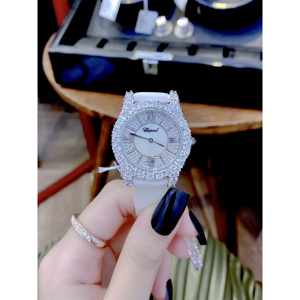 Đồng Hồ Nữ Case 30mm - CHOPARD L’HEURE Máy Nhật Bản - Bảo Hành 24 Tháng